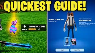 Thumbnail: How To EASILY Acquire Power Ups in Fortnite! (Meowscles Wrixel Quests)