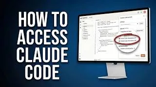 Thumbnail: How to Access Claude Code - Step-by-Step Guide for Beginners