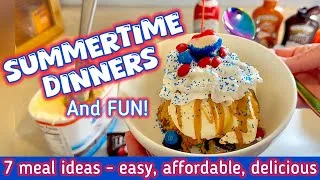 Thumbnail: Summertime Dinners and FUN: week 7 🇺🇸 4th of July Special 