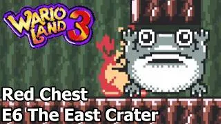Thumbnail: Wario Land 3 - E6 The East Crater - Red Chest