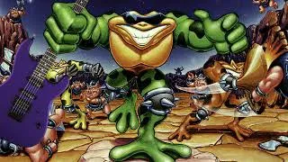 Thumbnail: Synthwave Instrumental Rock [Arranged Video Game Music] ~ "Battletoads - Dark Tower"