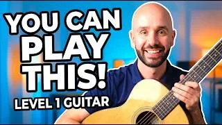 Thumbnail: Easy Guitar Challenge for Beginners (Level 1)