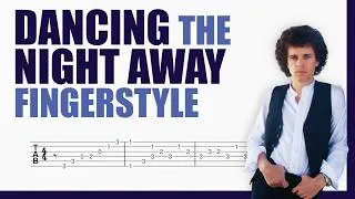 Thumbnail: Dancing the Night Away - Leo Sayer | TAB Fingerstyle for Guitar