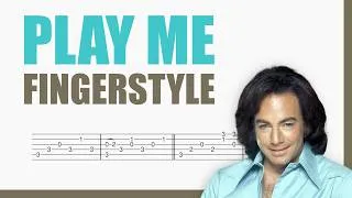 Thumbnail: Play Me - Neil Diamond | TAB Fingerstyle for Guitar