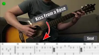 Thumbnail: Kiss From a Rose - Seal | EASY fingerstyle TAB