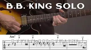 Thumbnail: B. B. King Guitar Solo Lesson