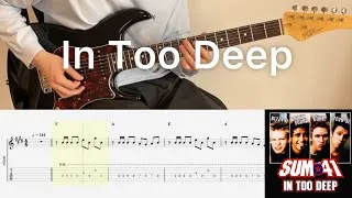 Thumbnail: Sum 41 - In Too Deep (guitar cover with tabs & chords)