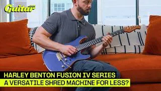 Thumbnail: A versatile shred machine for less? Meet Harley Benton's Fusion IV Series | Guitar.com
