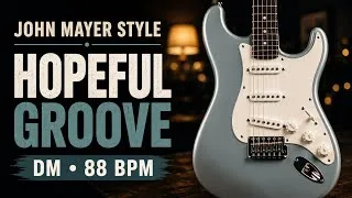 Thumbnail: John Mayer Style Guitar Jam | Hopeful Soul Groove in D Major – 88 BPM