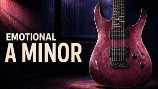 Thumbnail: Emotional Guitar Backing Track in A Minor | 75 BPM