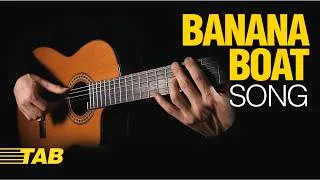 Thumbnail: Banana Boat Song (DAY-O) – Fingerstyle Guitar Cover & TAB