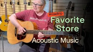 Thumbnail: Guitar STORE Visit ** Acoustic Music ** Goodall / Santa Cruz / Iris / Eastman / Collings #guitar