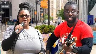 Thumbnail: A Crowd Forms When Detroit Mom Sings THIS