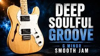 Thumbnail: Deep Soulful Groove Guitar Backing Track in G Minor | Smooth Jam