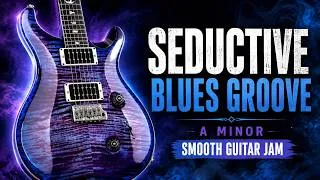 Thumbnail: Seductive Blues Groove Backing Track in A Minor | Smooth Guitar Jam