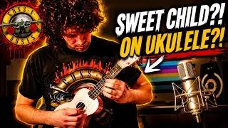 Thumbnail: This Guns N' Roses Song Sounds INCREDIBLE on Ukulele! 🤯 ⭐⭐⭐⭐⭐