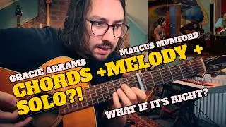 Thumbnail: Chords, Melody & A Solo… ALL At Once! | Gracie Abrams & Marcus Mumford – What If It’s Right? (LIVE)