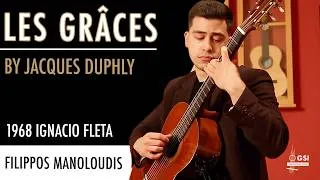 Thumbnail: Filippos Manoloudis plays "Les Grâces" by Jacques Duphly on a 1968 Ignacio Fleta classical guitar