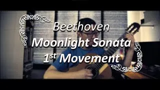 Thumbnail: Beethoven - Moonlight Sonata 1st Movement Classical Guitar Solo w/ Tabs