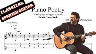 Thumbnail: Jacob Gurevitsch - Piano Poetry guitar tabs (PDF) guitar sheet music