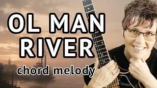 Thumbnail: Ol Man River Guitar Lesson - EASY Jazz Chord Melody