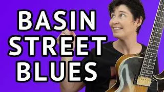 Thumbnail: Basin Street Blues Guitar Lesson in Chord Melody Style