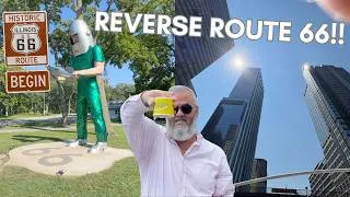 Thumbnail: Driving Route 66 BACKWARDS: St. Louis to Chicago Road Trip!
