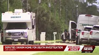 Thumbnail: Death investigation underway after Lee County deputies respond to structure fire on Ranchette Rd