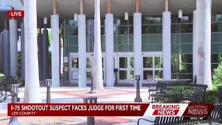 Thumbnail: I-75 standoff suspect makes first court appearance in Lee County