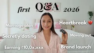 Thumbnail: First Q&A of 2026… The Truth About My Life, Love & Brand 💔 | Gulguli Singh