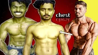 Thumbnail: chest ka best home gym workout 💪👍🏋‍♂️🔥घर पर बनाये चौड़ा सीना