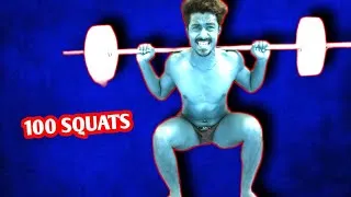 Thumbnail: fast time tray 100 squats with 40kg #squats#bodybuilding#fitnessmotivation