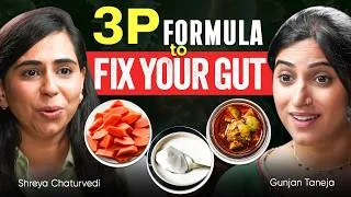 Thumbnail: FIX GUT HEALTH: Real Cause of Bloating, Acidity & Fatigue | GunjanShouts with Dt. Shreya Chaturvedi