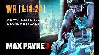 Thumbnail: Max Payne 3 speedrun [world record] Standard 1:18:28.939
