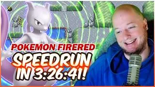 Thumbnail: NEW PERSONAL BEST! - POKEMON FIRERED ROUND 2 SPEEDRUN IN 3:26:41!