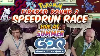 Thumbnail: INCREDIBLE POKEMON FIRERED ROUND 2 SPEEDRUN RACE LIVE AT SUMMER GAMES DONE QUICK 2026!