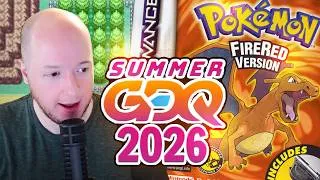 Thumbnail: I WILL BE SPEEDRUNNING FIRERED ROUND 2 LIVE AT SUMMER GAMES DONES QUICK 2026!