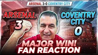 Thumbnail: ARSENAL 3-0 COVENTRY CITY | COMPLETE CONTROL! 🔥 Player Ratings & Full Match Analysis