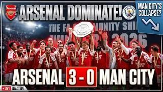 Thumbnail: How Arteta Crushed Manchester City 3–0 | Tzolis, Lewis-Skelly & Arsenal Tactical Masterclass