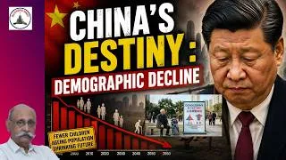 Thumbnail: #GunnersShot Clips: The Trajectory & Analysis of China's Demographic Decline / Lt Gen PR Shankar