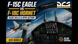 Thumbnail: F-15C vs F/A-18C – One Mistake = BLACKOUT