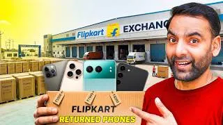 Thumbnail: I Bought Flipkart EXCHANGE Phones from a Warehouse – DEAL or RISK?