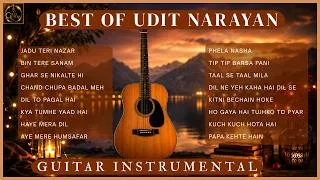 Thumbnail: Best of Udit Narayan Guitar Instrumental Evergreen Bollywood Hits Relaxing Acoustic Guitar