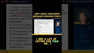 Thumbnail: GenEd and ProfEd Reviewer for LET