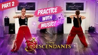 Thumbnail: Disney Descendants "Dancing With the Enemy" | Practice With Music (Part 2)