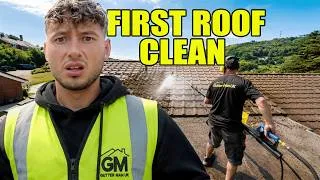 Thumbnail: My First Roof Cleaning Job… What Could Possibly Go Wrong?
