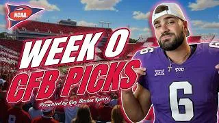 Thumbnail: College Football Picks Week 0 2026 | CFB Best Bets, Predictions, and Player Props