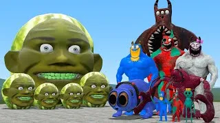 Thumbnail: Garten of Banban 8 vs LIn Gang Melon in Garrys Mod!