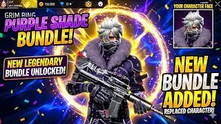Thumbnail: How to Get Purple Shade Bundle in Free Fire Max | Grim Ring Event Full Details 🔥#freefire #gvthm 