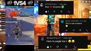 Thumbnail: Scripted❌ Real✅ #freefiremax #viral #viralvideo